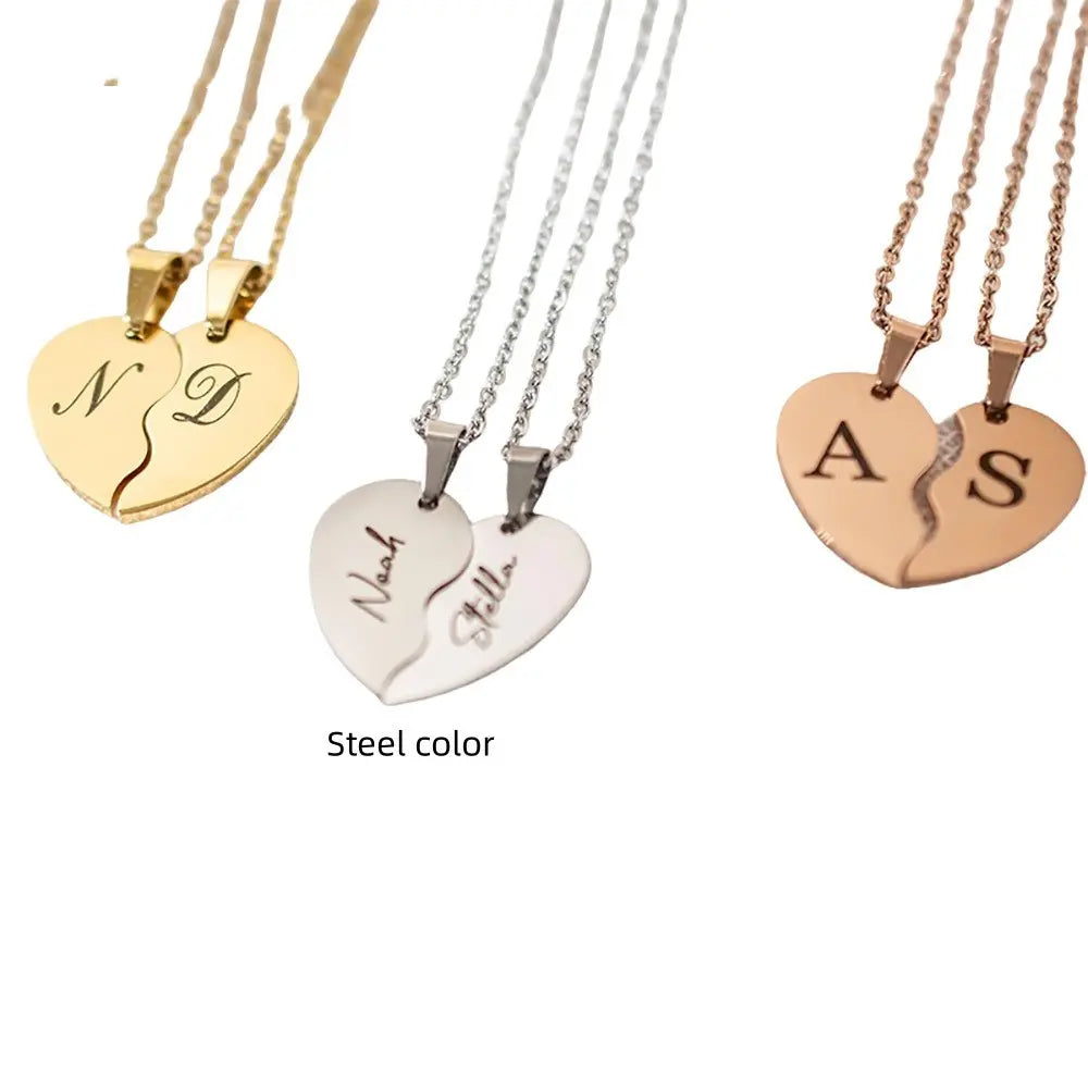 Personalized Heart Necklace-4